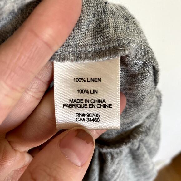 Rebecca Taylor Linen Jersey Tiered Ruffle Mini Dress Size Small - Picture 6 of 8